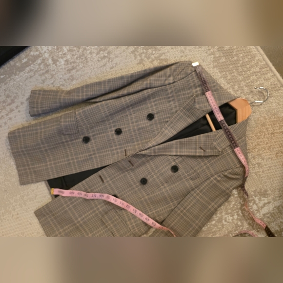 Celine Houndstooth Double Breasted Blazer - Picture 15 of 16